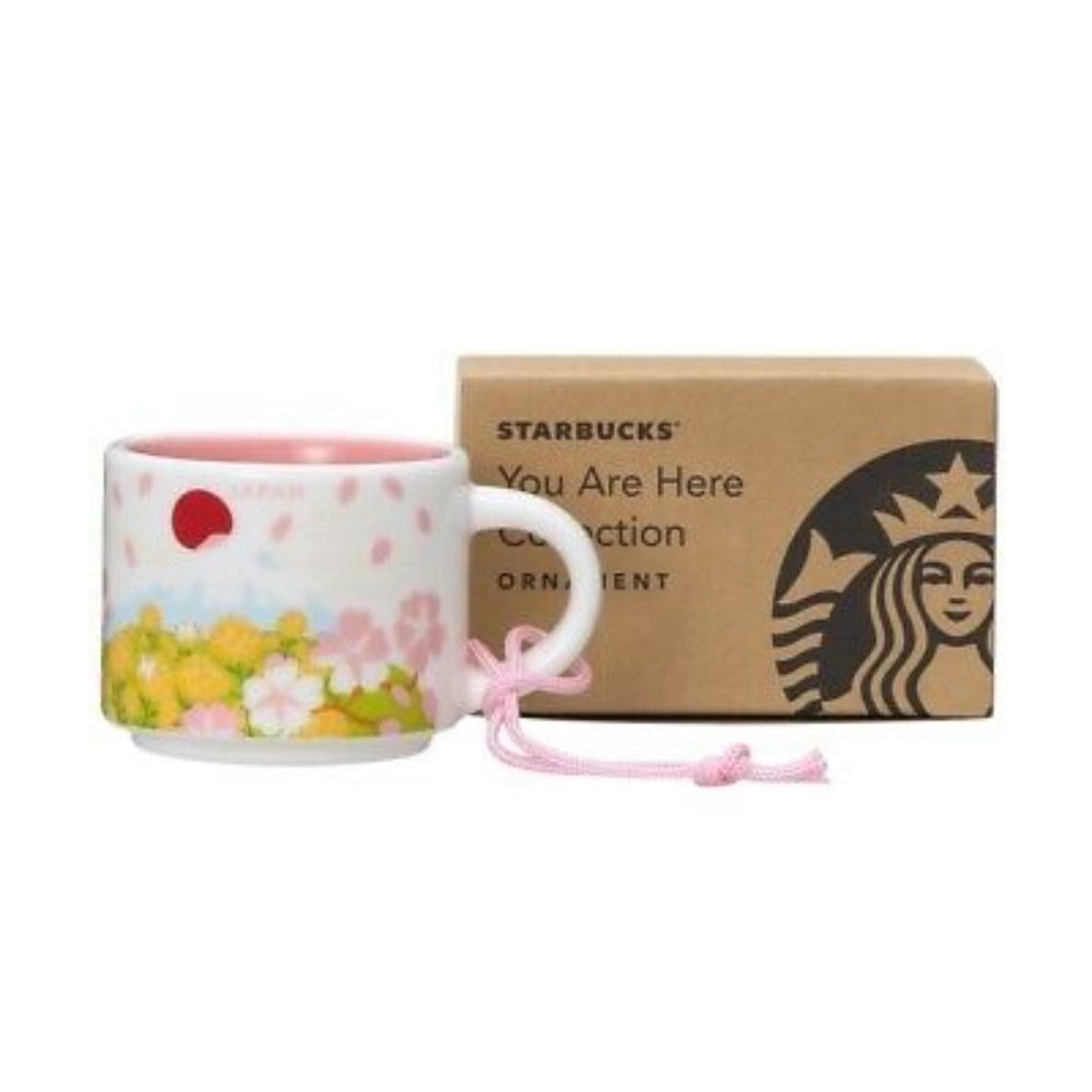 Starbucks Japan You Are Here Collection Sakura Spring Mug Ornament 58 ml